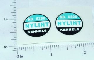 Nylint Ford Econoline #6200 Kennels Stickers NY 007