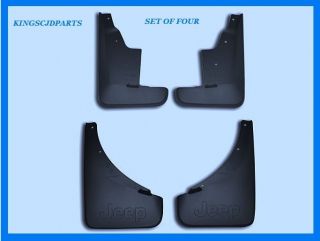 SETS FRONT & REAR JEEP COMPASS DELUXE MOLDED SPLASH GUARDS MUD FLAPS 