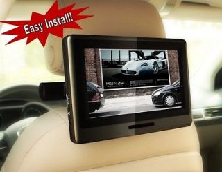 Ford Edge 9 Headrest DVD Player rear entertainment self install 