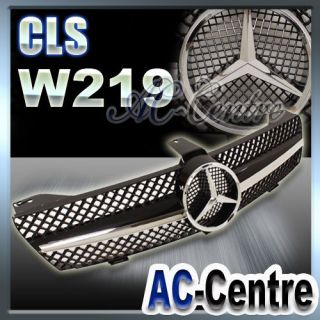 MERCEDES BENZ CLS CLASS W219 FRONT GRILL GRILLE CLS500 CLS550 AMG 05 