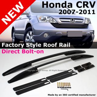 Honda CRV 07 11 Black Roof Top Rack Rails Luggage Carrier Left & Right 