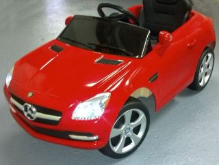 Licensed Mercedes Benz SLK 250 AMG R/C Battery Kids Baby Ride On Toy 