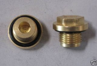 Land Rover Discovery Series 2 Brass Diff Oil Level Plugs