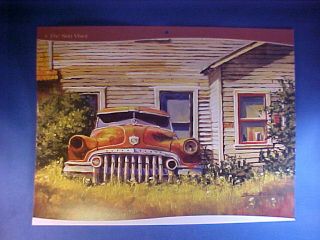 1950 Buick Special/Super barn find abandoned junkyard Dale Klee art 