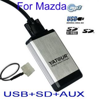  Interface USB SD AUX For Mazda 2 3 5 6 MX 5 RX 8