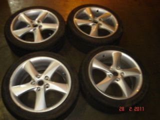 Mazda 6 Mazda6 JDM 17x7JJ 55 Wheels 5 Lug Tires 5X114 Rims Wheel Rim 