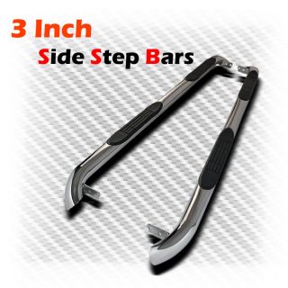 Mercedes Benz ML Class SUV Stainless Steel 3 Side Step NERF Bars 