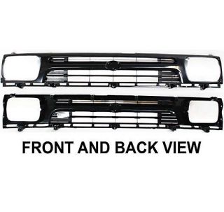 New Grille Assembly Black Toyota Pickup Truck 95 94 93 1995 TO1200127 