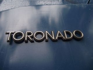 OEM Oldsmobile Toronado Side fender Script emblem letters badge 