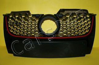 2003 2008 VW GOLF Mk5 GTI Front Bumper Grill Grille 2004 2005 2006 