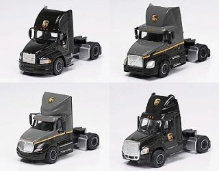   SP2008   One each UPS Freightliner, Mack, Prostar and Volvo. 1/87th