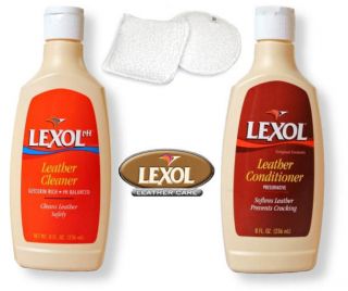 LEXOL Leather Cleaner/Condit​ioner Automotive upholstery/Sad​dlery 