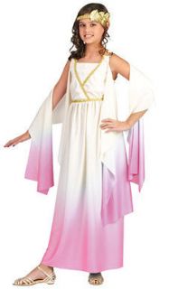 Girls Athena Costume   Pink Grecian Halloween Dress