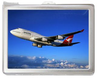 Airplanes #F01 Cigarette Holder Case with Lighter
