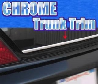 VOLVO Rear Chrome Trunk Molding Trim All Models (Fits Volvo 240)