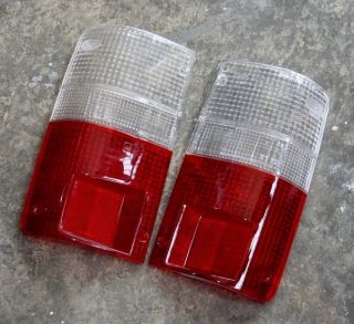   PICKUP MK3 89 97 CLEAR / RED REAR TAIL LIGHT LENS (Fits Toyota Pickup