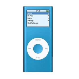 Apple iPod Nano 2nd Gen 4GB  Player Blue Refurbished