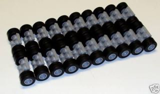 New LEGO Bulk Lot of Wheels Tires Axles ( 100 Pieces )