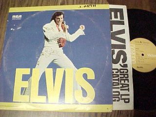Elvis Presley   Elvis 1973 RCA Double LP Record Album
