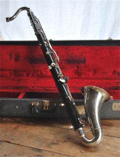 BUNDY BASS CLARINET   PLAYS AND LOOKS GREAT NEW PADS & CORKS $775 