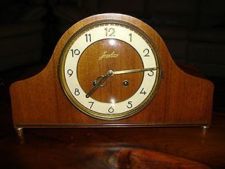 Junghans ART DECO Chiming Mantel Clock Top Notch Working Condition