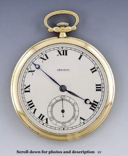 Zenith pocket watch in Jewelry & Watches