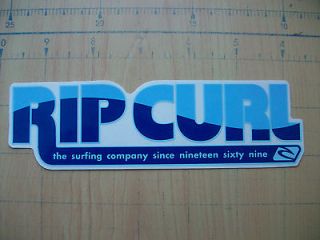   Vintage surfing skateboards Hawaii stickers decals rip curl RC18