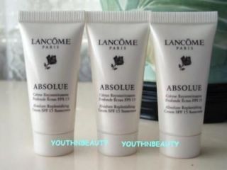 88 val Lot 3 Lancome ~ABSOLUE Replenishing Cream~tubes