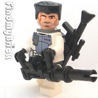 SW515 Lego Custom Trooper Minifigure with Clone Commander Wolffe Head 