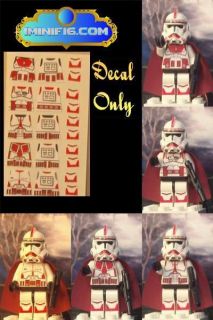 lego star wars clone decals in Toys & Hobbies