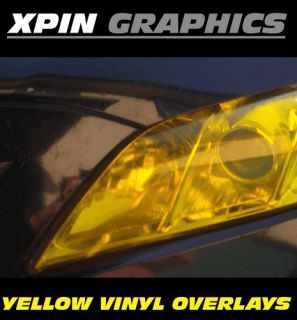   HID Xenon Foglight Fog Light Headlight Vinyl Tint Sheet Kit for lights