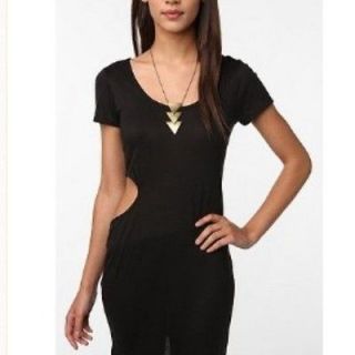 Urban Outfitters Black Cut Out Dress XS Clubbing Lbd, NWOT