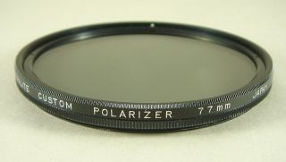 Spiralite 77mm Custom Circular Polarizer Japan Lens Filter MINT 