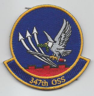 347th OPS SUPPORT SQUADRON patch
