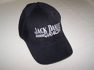 JACK DANIELS   Racing   Black Embroidered Cap   Jack Daniels Hat 