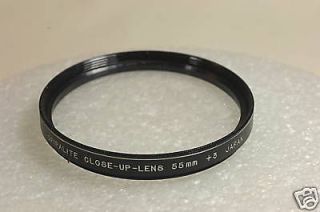 Spiralite close up lens 55mm +3 Japan filter  T524