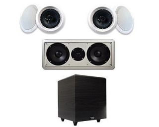   Home Theater Speakers/Cente​r Channel w/12 Powered Sub System