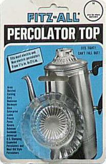 Tops Replacement Percolator Top Glass NEW in package