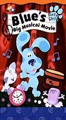 Blues Clues   Blues Big Musical Movie (VHS, 2000)