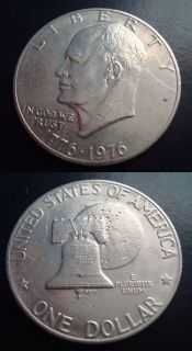 1976 EISENHOUR LIBERTY BICENTENNIAL ONE DOLLAR COIN