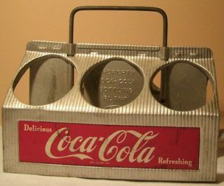 coca cola metal carrier in Collectibles