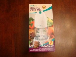 KidCo Baby Steps Electric Baby Food Grinder Mill Processor
