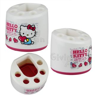   Sanrio Hello Kitty TOOTH BRUSH Rack Bathroom Accessory Stand Holder