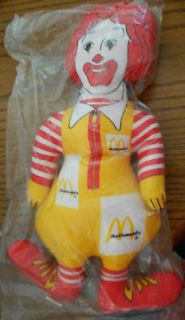 ronald mcdonald doll in Restaurants & Fast Food