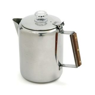 Norpro 9 Cup Stainless Steel Percolator/Cof​fee Pot New