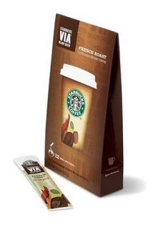 Starbucks French Roast Via 100 individual packs without box