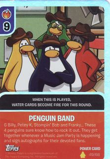 club penguin code card