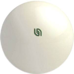 ARAMITH 2.25 TOURNAMENT MAGNETIC COIN OP GREEN LOGO CUE BALL   2 1/4 