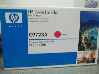   C9723A Magenta Toner Cartridge Color LaserJet 4600 4650 Series Printer