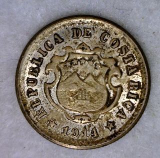 costa rica silver coins in North & Central America